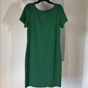 Ann Taylor Vibrant Green Dress